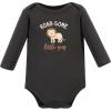 imageHudson Baby Unisex Baby Cotton LongSleeve Bodysuits Brave Lion 5 Pack Preemie