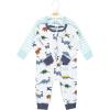 imageHudson Baby Unisex Baby Cotton Sleep and PlayBeach Dino