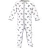imageHudson Baby Unisex Baby Cotton Sleep and PlayElephant Giraffe