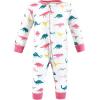 imageHudson Baby Unisex Baby Cotton Sleep and PlayGirl Dino