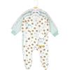 imageHudson Baby Unisex Baby Cotton Sleep and PlayMint Milk and Cookies