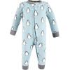 imageHudson Baby Unisex Baby Cotton Sleep and PlayPenguin