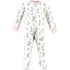 imageHudson Baby Unisex Baby Cotton Sleep and PlayPink Bunny