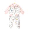 imageHudson Baby Unisex Baby Cotton Sleep and PlayPink Bunny