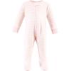 imageHudson Baby Unisex Baby Cotton Sleep and PlayPink Bunny