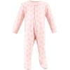 imageHudson Baby Unisex Baby Cotton Sleep and PlayPink Bunny