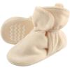 imageHudson Baby Unisex Baby Cozy Velour BootiesCream