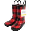 imageHudson Baby UnisexChild Rain BootBuffalo Plaid