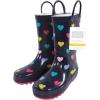 imageHudson Baby UnisexChild Rain BootNavy Hearts