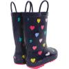 imageHudson Baby UnisexChild Rain BootNavy Hearts