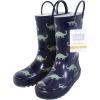 imageHudson Baby UnisexChild Rain BootNavy Sage Dino