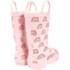 imageHudson Baby UnisexChild Rain BootPink Rainbows
