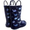 imageHudson Baby UnisexChild Rain BootWhaley Awesome
