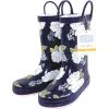 imageHudson Baby UnisexChild Rain BootWhite Peonies