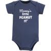 imageHudson Baby babyboys Cotton Bodysuits 3packBlue Elephant Peanut