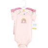 imageHudson Baby babyboys Cotton Bodysuits 3packDreamer Rainbow