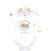 imageHudson Baby babyboys Cotton Bodysuits 3packDreamy Teddy