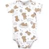 imageHudson Baby babyboys Cotton Bodysuits 3packDreamy Teddy