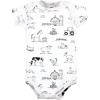 imageHudson Baby babyboys Cotton Bodysuits 3packFarm Friends