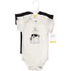 imageHudson Baby babyboys Cotton Bodysuits 3packFarm Friends