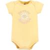 imageHudson Baby babyboys Cotton Bodysuits 3packPeace Love Flowers