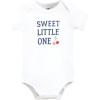 imageHudson Baby babyboys Cotton Bodysuits 3packSweet Cherry