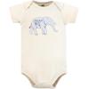 imageHudson Baby babyboys Cotton Bodysuits 5packNeutral Safari World
