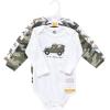 imageHudson Baby babyboys Cotton Longsleeve Bodysuits 3packAnimal Adventure