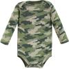 imageHudson Baby babyboys Cotton Longsleeve Bodysuits 3packAnimal Adventure