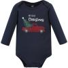 imageHudson Baby babyboys Cotton Longsleeve Bodysuits 3packBoy Holiday Village