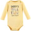 imageHudson Baby babyboys Cotton Longsleeve Bodysuits 3packConstruction Work