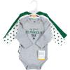 imageHudson Baby babyboys Cotton Longsleeve Bodysuits 3packCutest Clover