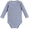 imageHudson Baby babyboys Cotton Longsleeve Bodysuits 3packGentleman Bear