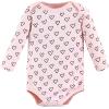 imageHudson Baby babyboys Cotton Longsleeve Bodysuits 3packModern Rainbow