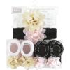 imageHudson Baby babygirls 8pc Headband and Socks SetLace Flower