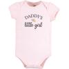 imageHudson Baby babygirls Cotton Bodysuit Pant and Shoe SetGirl Daddy Pink Navy