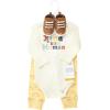 imageHudson Baby babygirls Cotton Bodysuit Pant and Shoe SetKind Human
