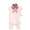 imageHudson Baby babygirls Cotton Bodysuit Pant and Shoe SetSunshine Rainbows