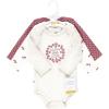 imageHudson Baby babygirls Cotton Longsleeve Bodysuits 3packHappy Love