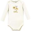 imageHudson Baby babygirls Cotton Longsleeve Bodysuits 5packSoft Painted Floral