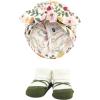 imageHudson Baby babygirls Turban and Socks SetFall Botanical