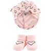 imageHudson Baby babygirls Turban and Socks SetModern Rainbow