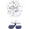 imageHudson Baby babygirls Turban and Socks SetMulti Color Tiny Rose