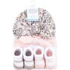 imageHudson Baby babygirls Turban and Socks SetOutline Warm Floral