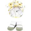 imageHudson Baby babygirls Turban and Socks SetYellow Daisy