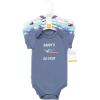 imageHudson Baby unisexbaby Cotton Bodysuits 5packFly High