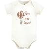 imageHudson Baby unisexbaby Cotton Bodysuits 5packHot Air Balloon