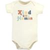 imageHudson Baby unisexbaby Cotton Bodysuits 5packKind Human