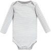 imageHudson Baby unisexbaby Cotton Longsleeve Bodysuits 5packChill Out Penguin