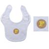 imageHudson Baby Personalized Initial Bib F Neutral